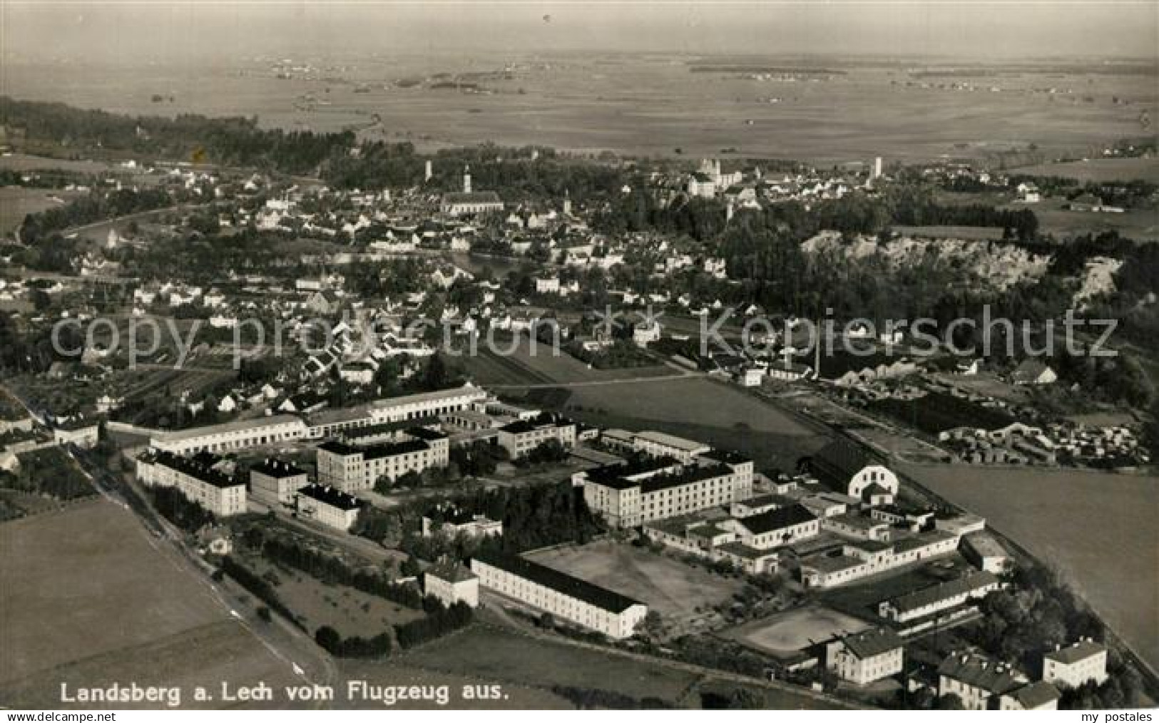 Landsberg Lech Fliegeraufnahme