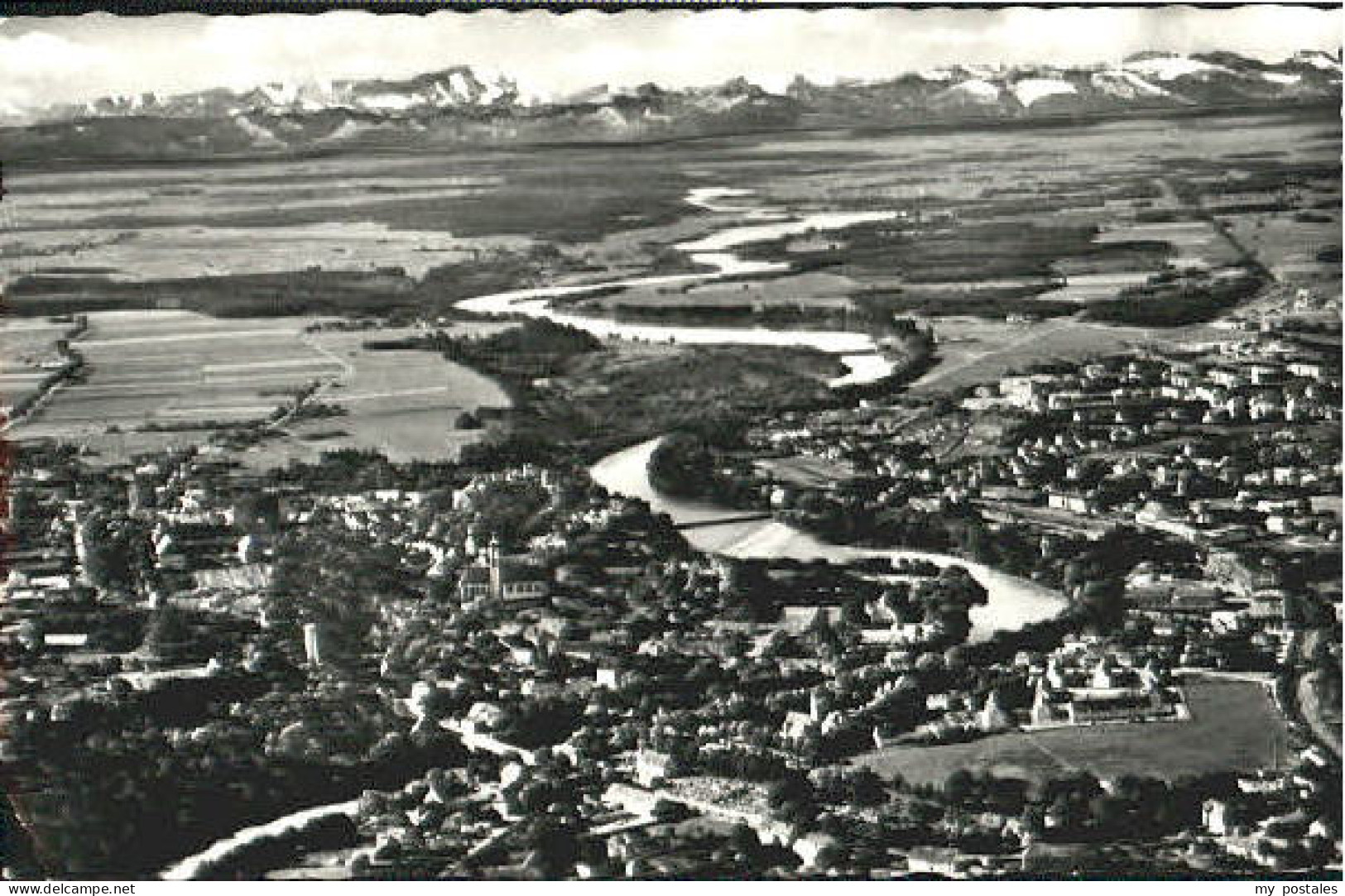 Landsberg Lech Landsberg Fliegeraufnahme x 1969