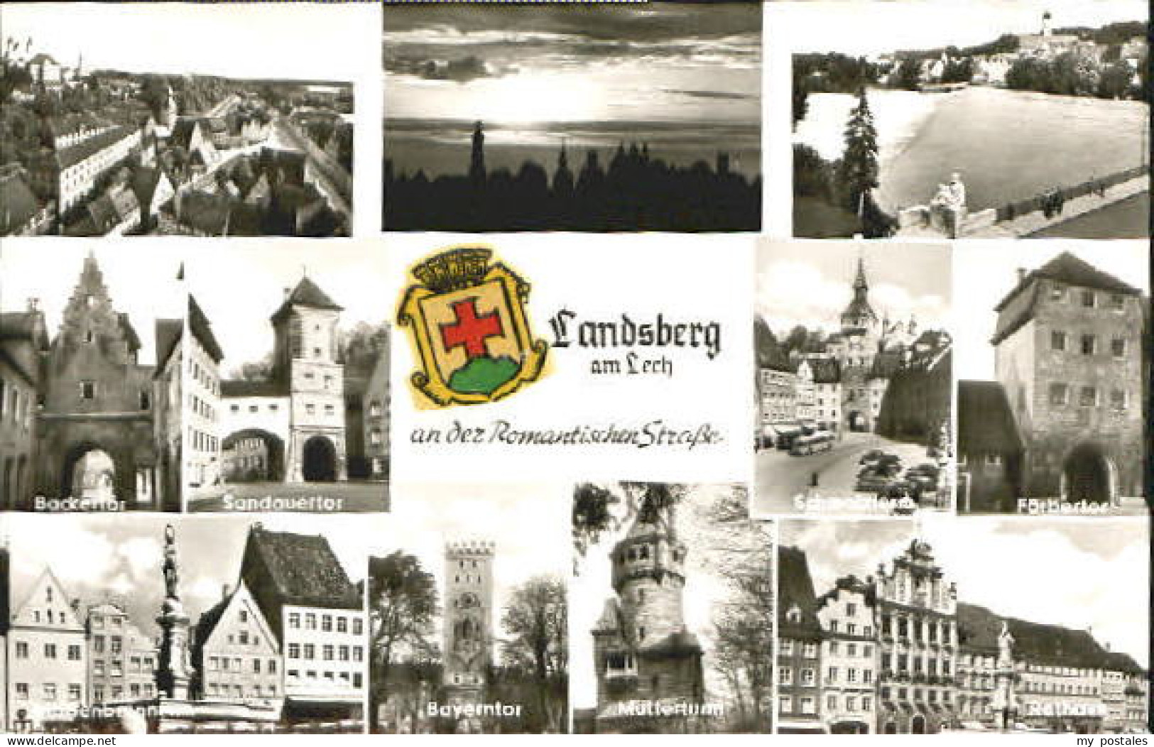 Landsberg Lech Landsberg Tor Turm Rathaus