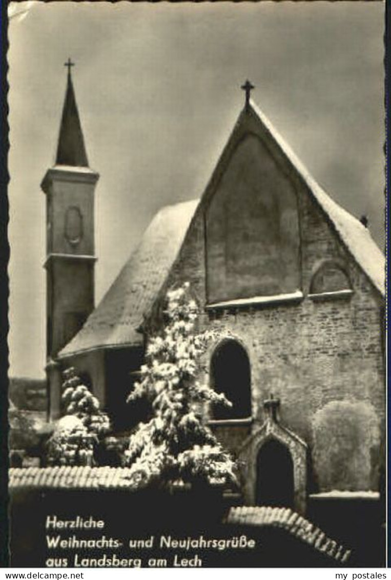 Landsberg Lech Landsberg  ungelaufen ca. 1955