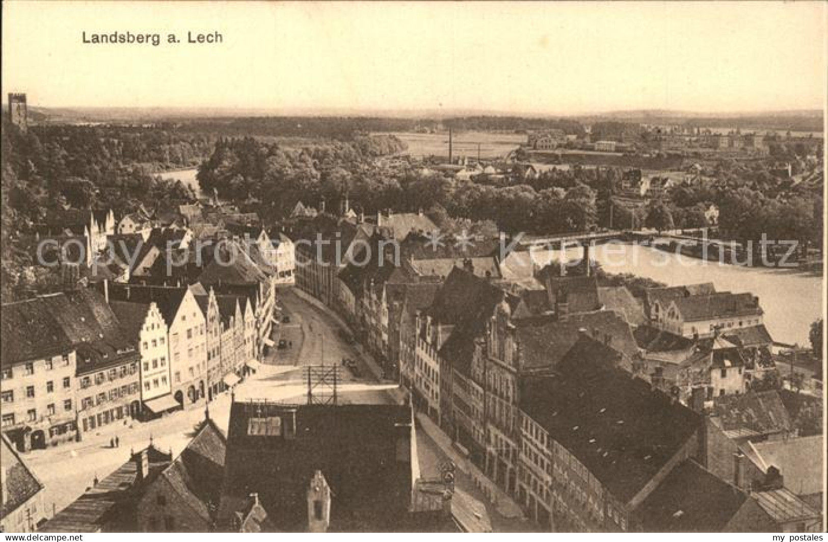 Landsberg Lech Panorama