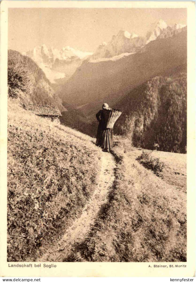Landschaft bei Soglio