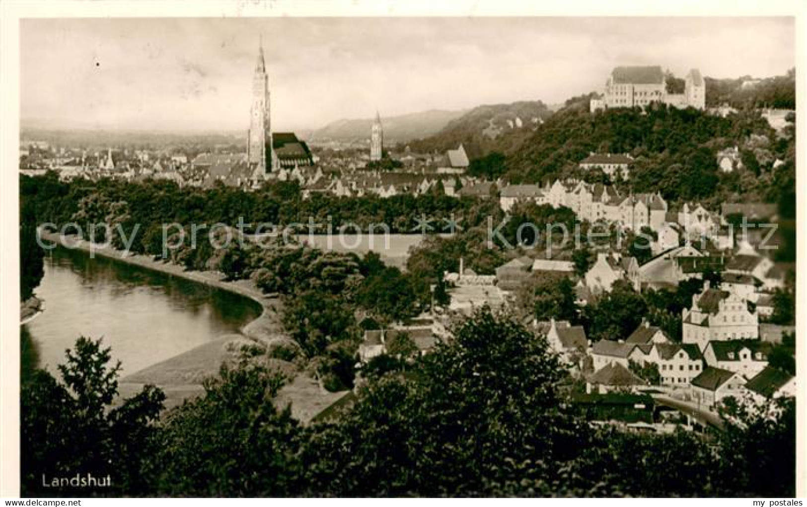 Landshut Isar Panorama