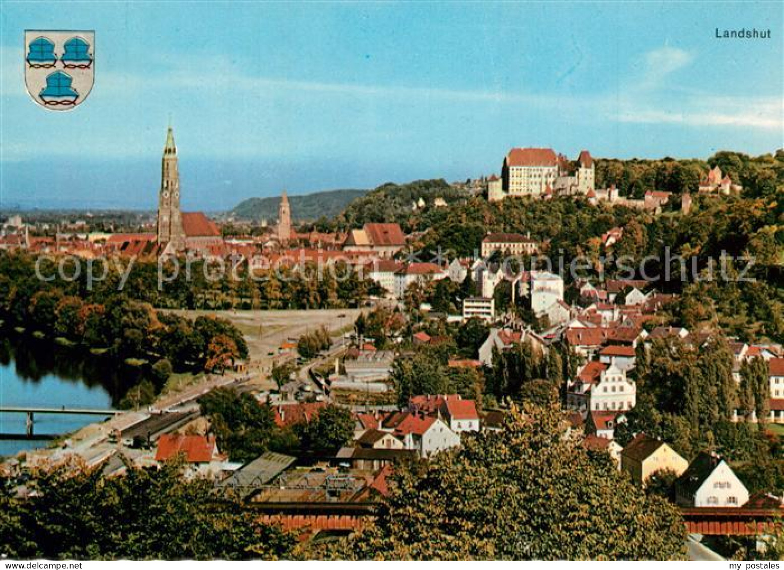 Landshut Isar Panorama