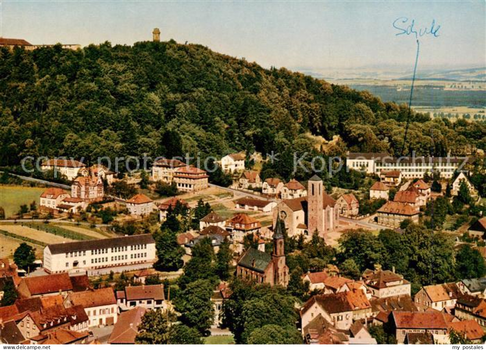 Landstuhl Blick zum Bismarckturm