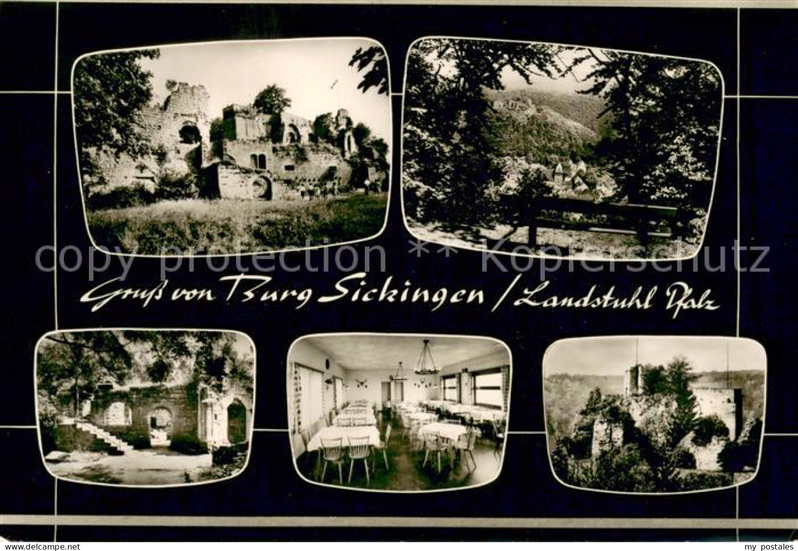 Landstuhl Burgschenke Burg Sickingen Bromsilber