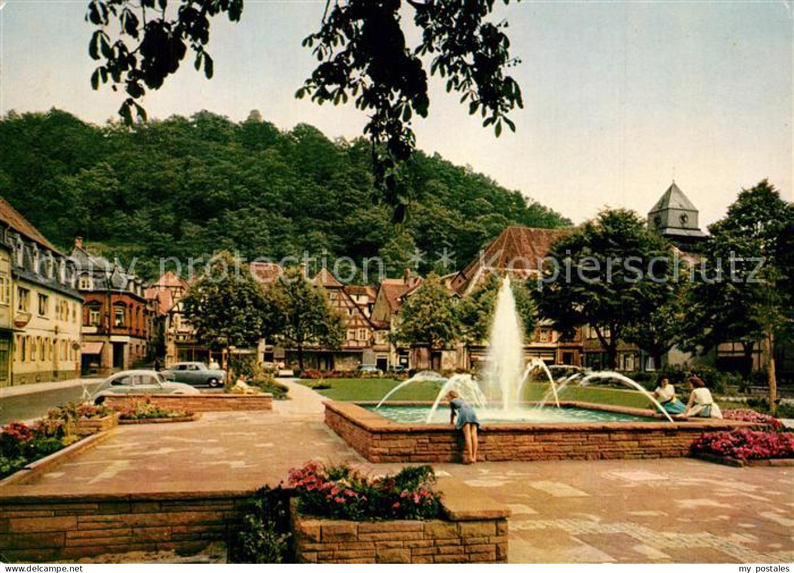 Landstuhl Marktplatz Brunnen