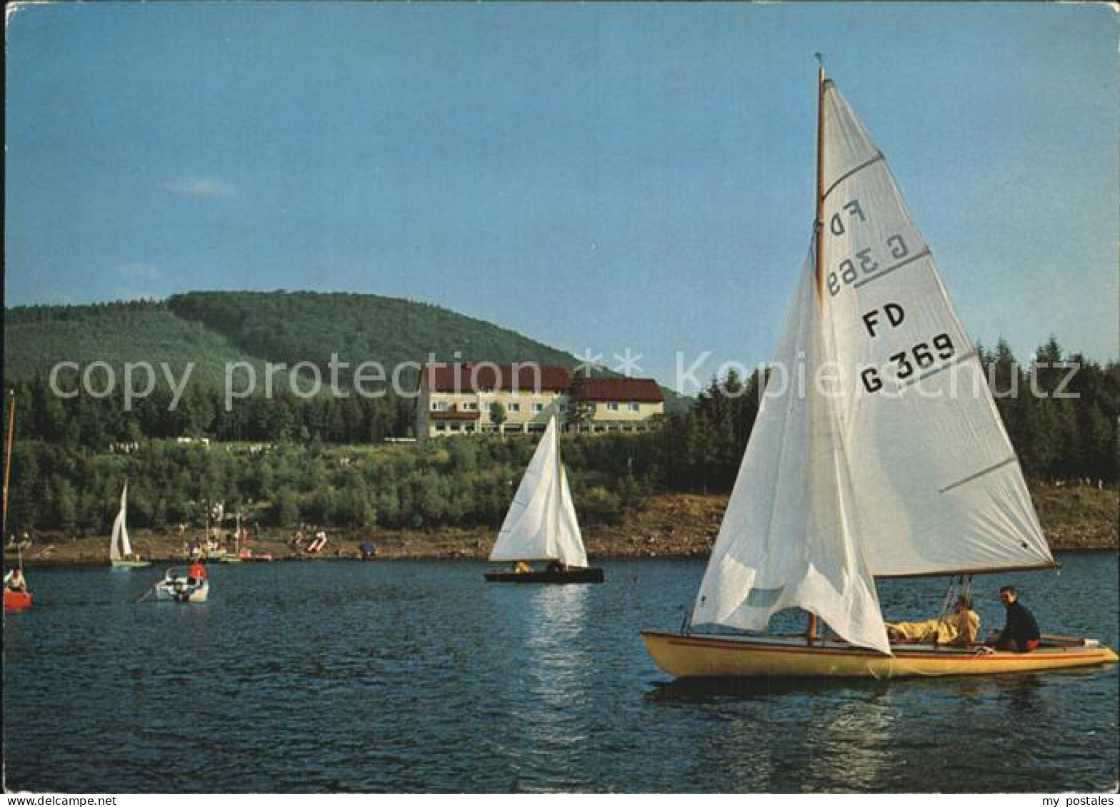 Langelsheim Berghof Innerstetalsperre Segelpartien