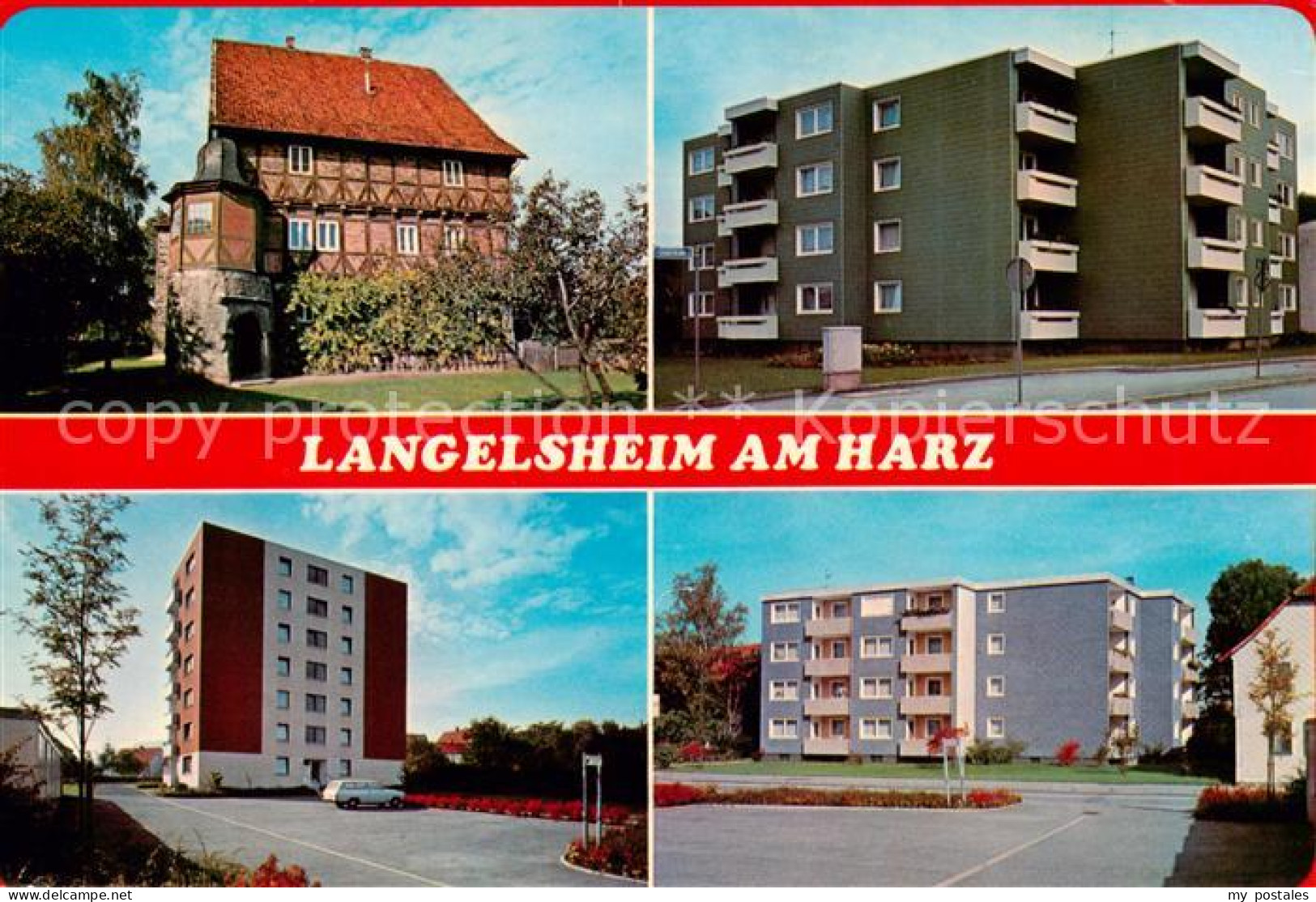 Langelsheim Wohn und Hochhaeuser