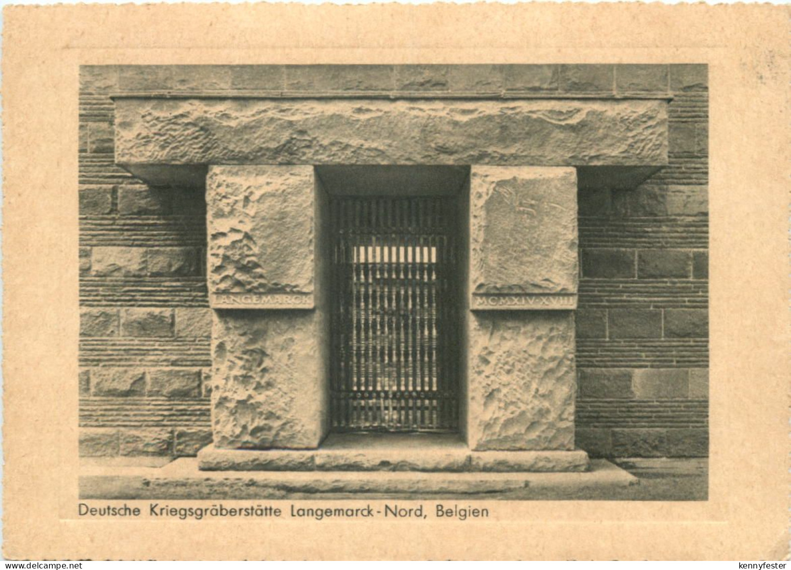 Langemark-Nord - Deutsche Kreigsgräberstätte