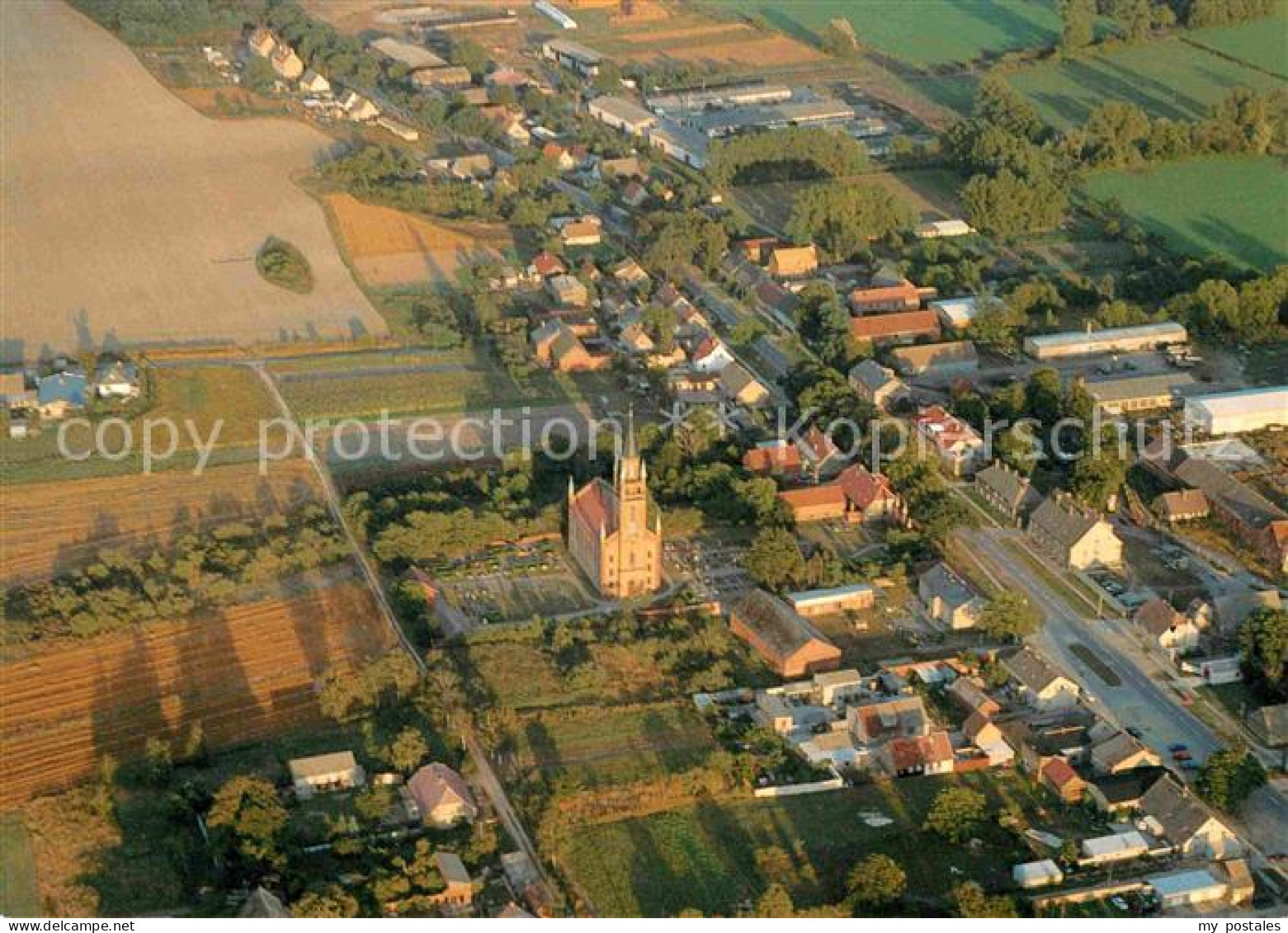 Langen Neuruppin Fliegeraufnahme