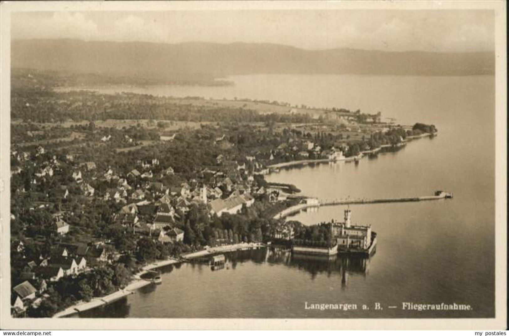 Langenargen Bodensee Fliegeraufnahme