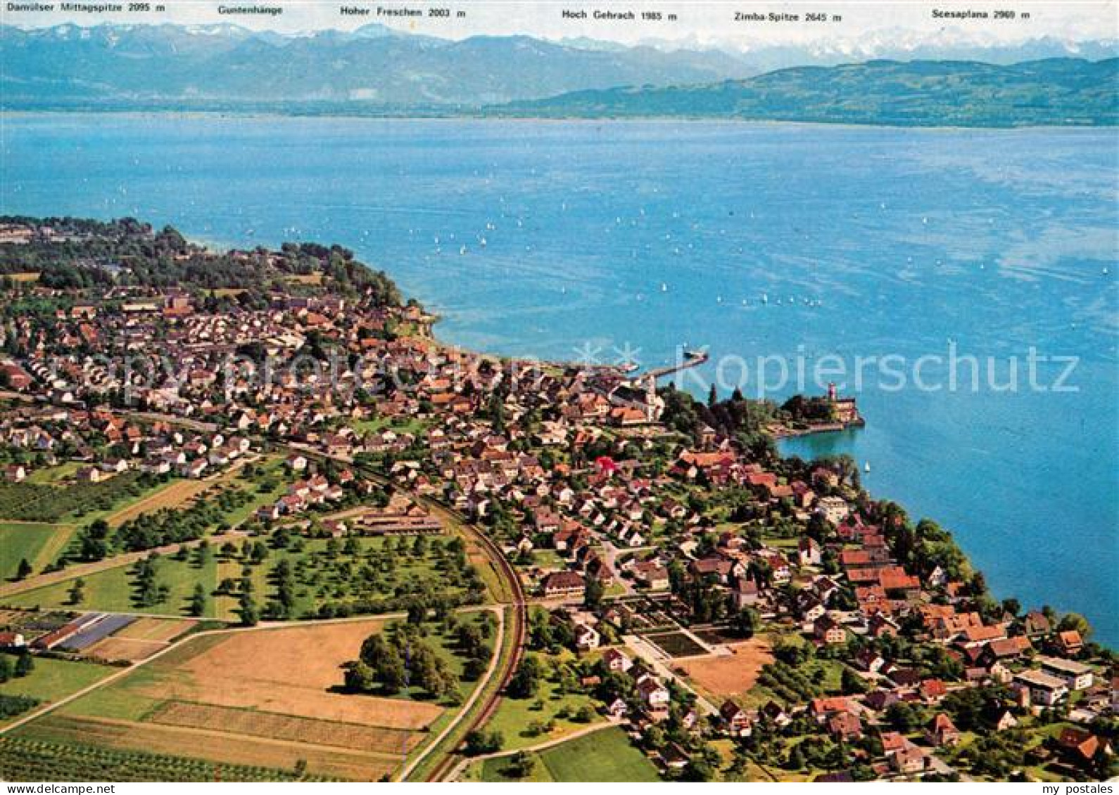 Langenargen Bodensee Fliegeraufnahme