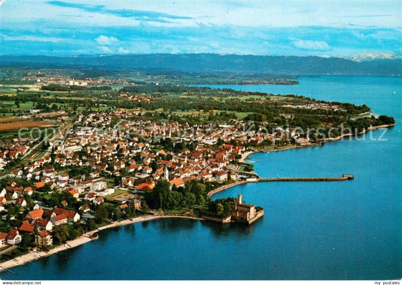 Langenargen Bodensee Fliegeraufnahme