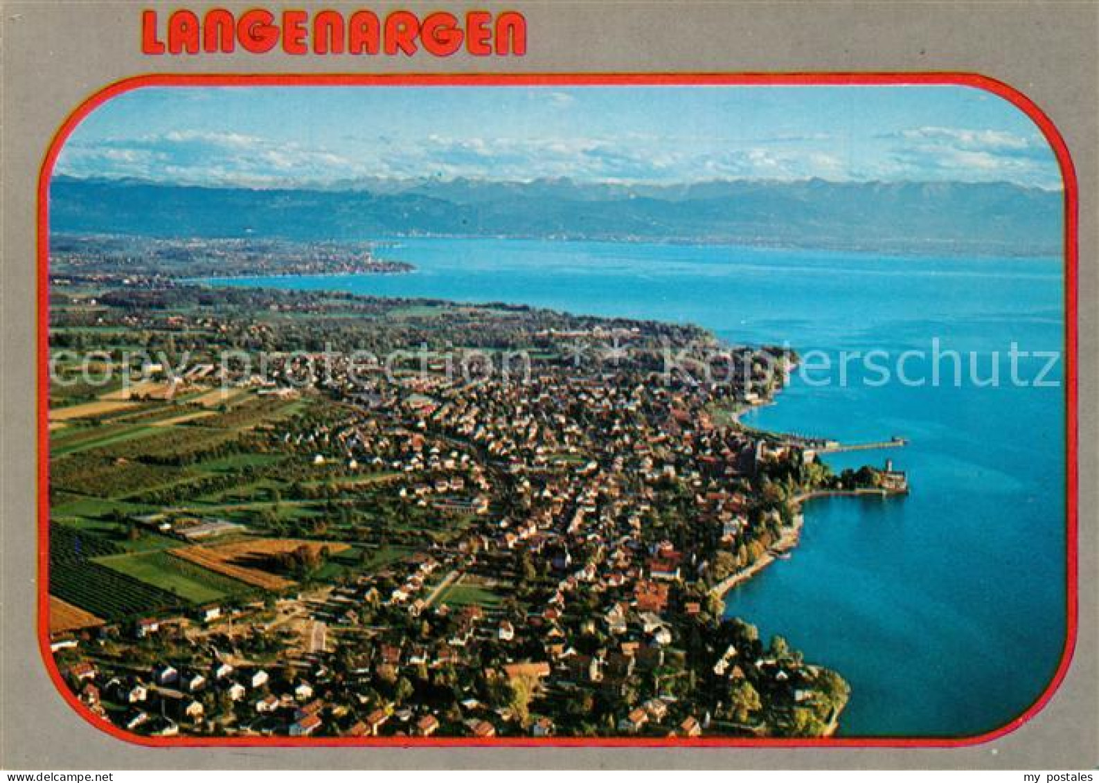 Langenargen Bodensee Fliegeraufnahme