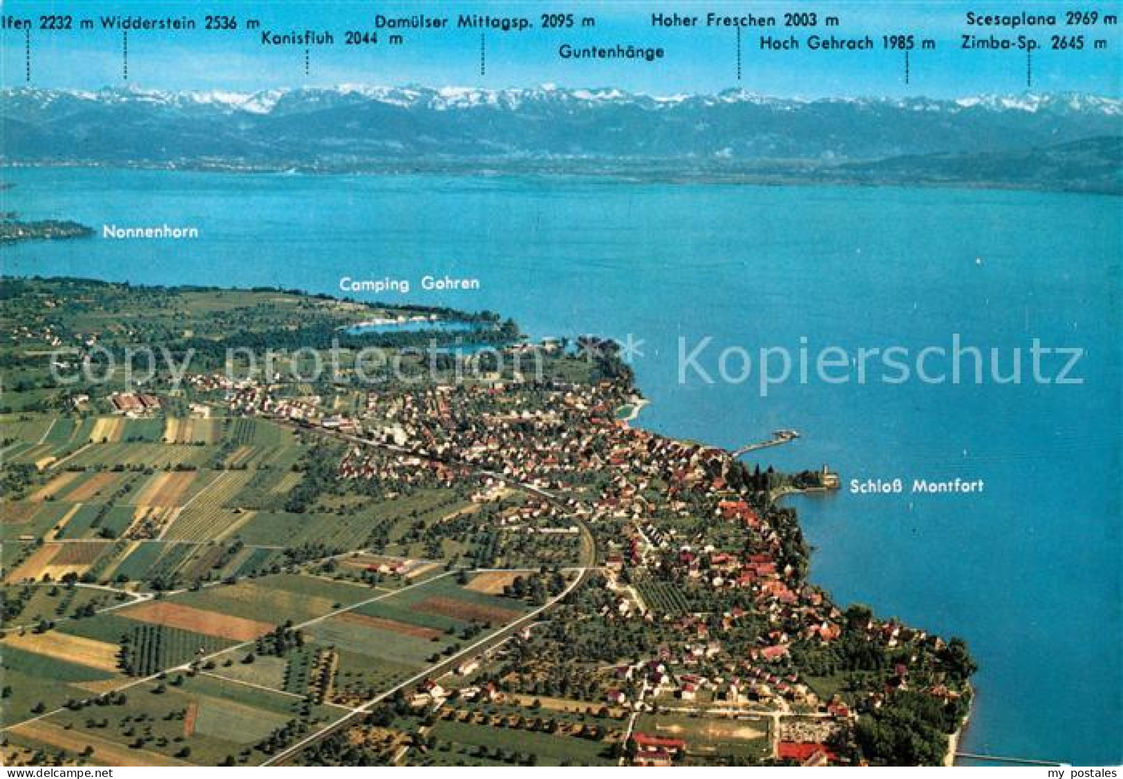 Langenargen Bodensee Fliegeraufnahme
