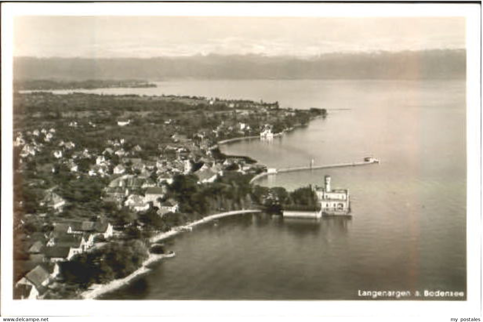 Langenargen Bodensee Langenargen Fliegeraufnahme