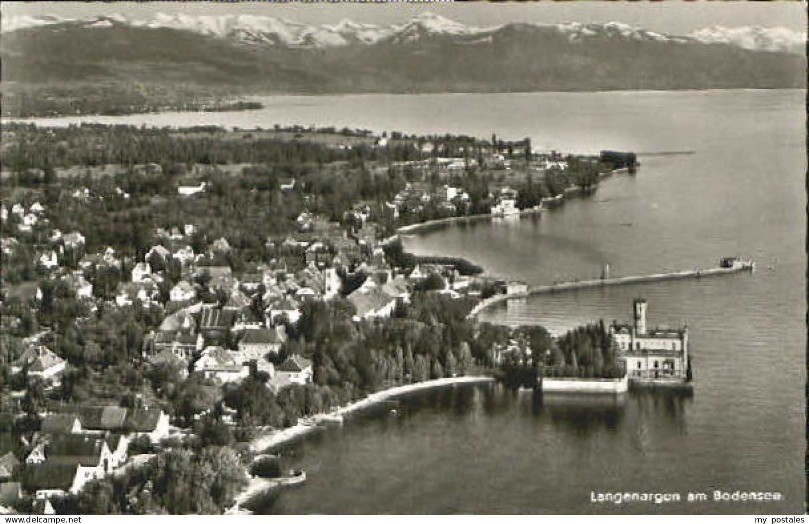 Langenargen Bodensee Langenargen Fliegeraufnahme