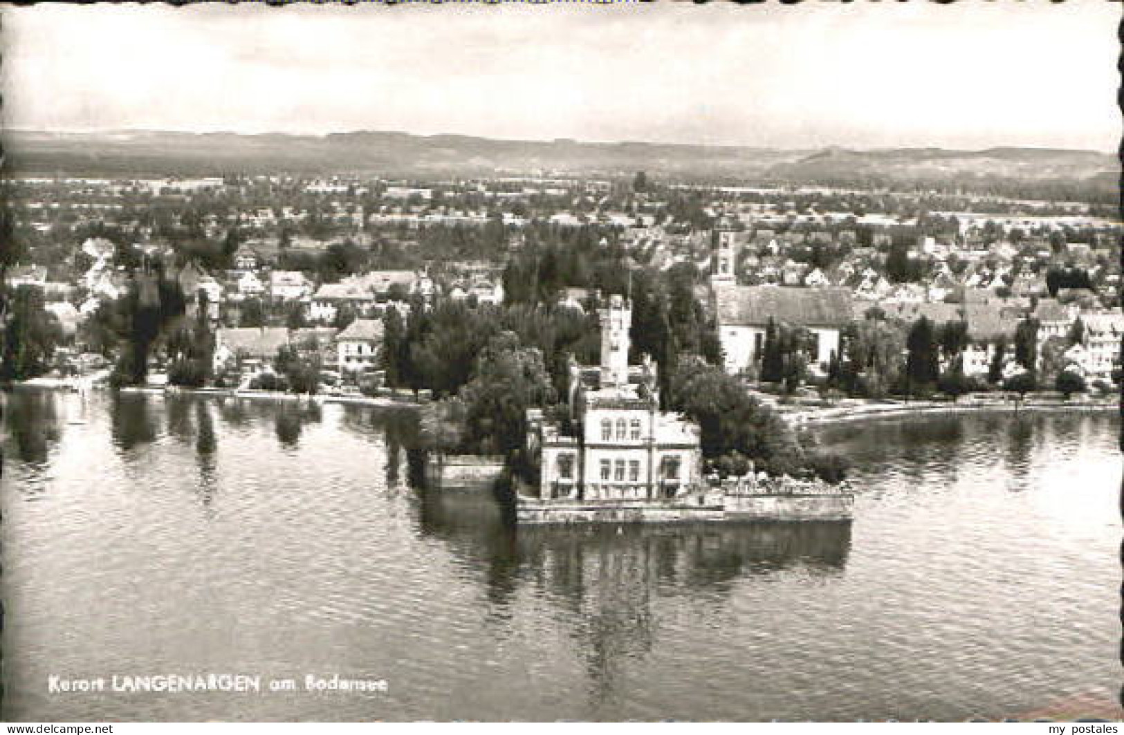 Langenargen Bodensee Langenargen Fliegeraufnahme