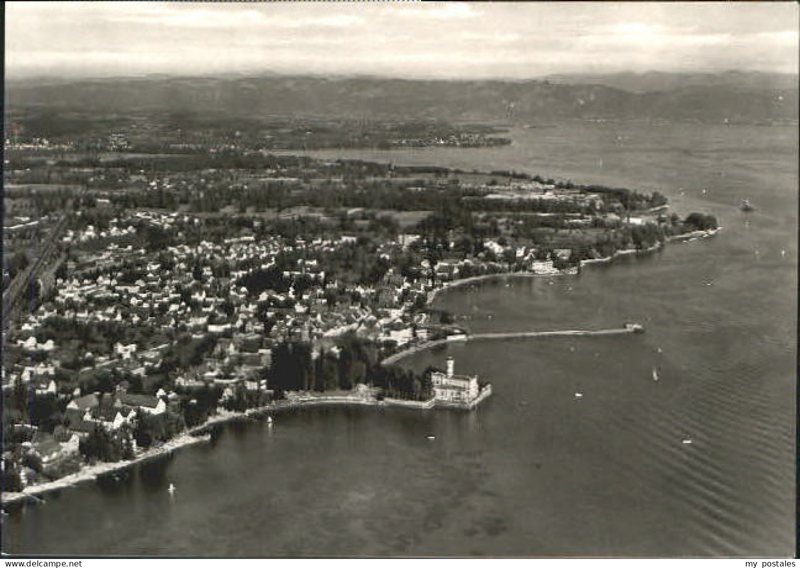 Langenargen Bodensee Langenargen Fliegeraufnahme o