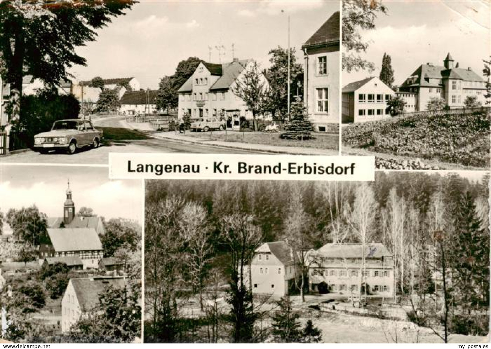 Langenau Brand-Erbisdorf Ortsansichten