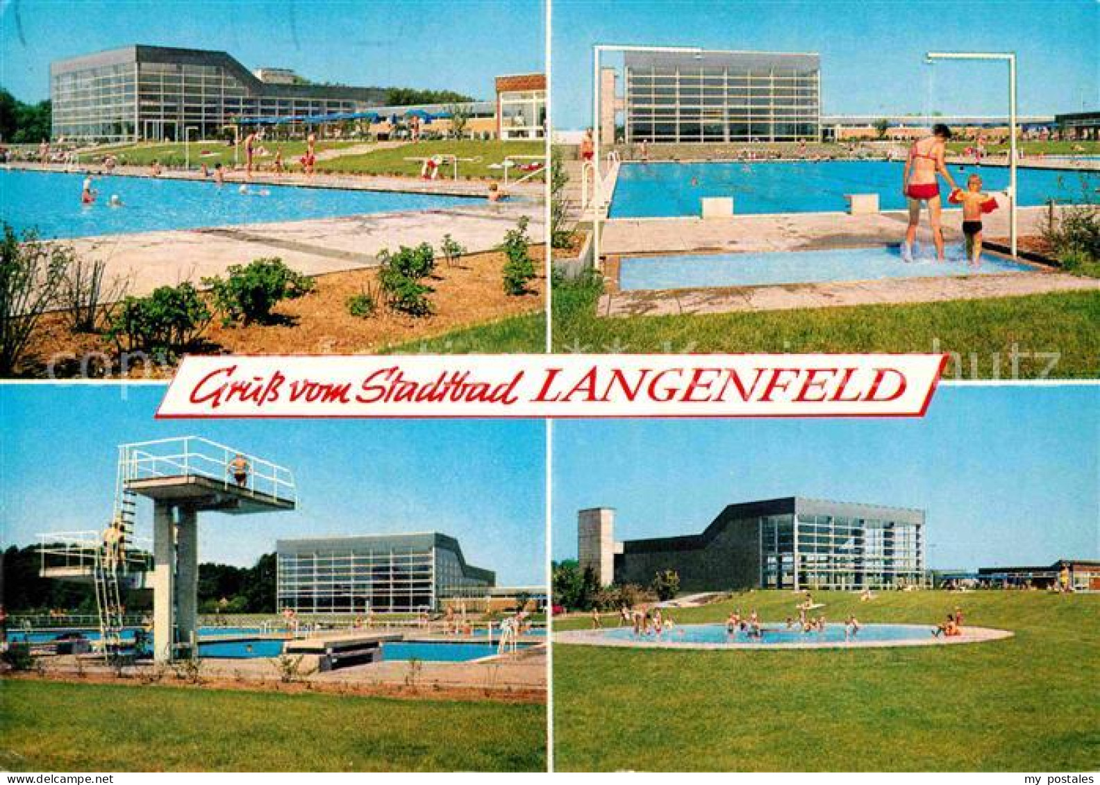 Langenfeld Rheinland Freibad Sprungturm