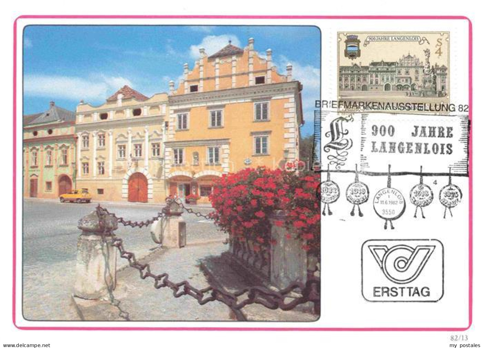 Langenlois Niederoesterreich AT 900 Jahre Jubilaeum Stadtzentrum