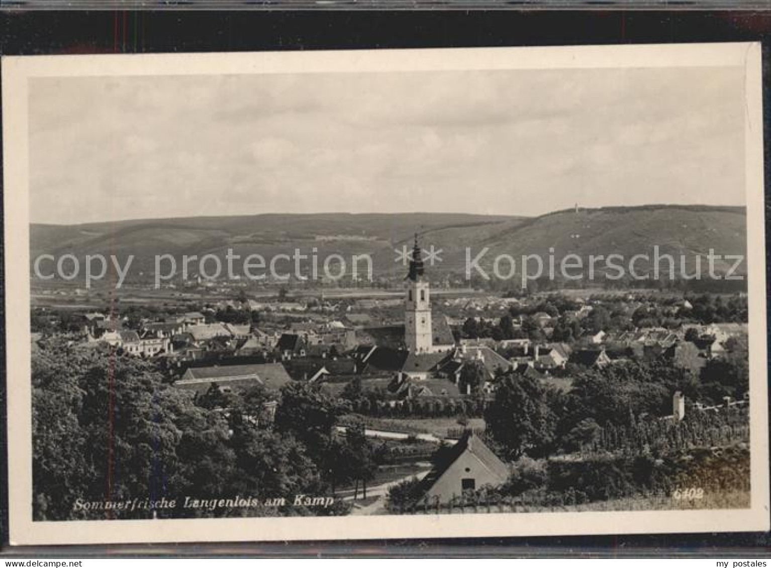 Langenlois Panaorama Kirche