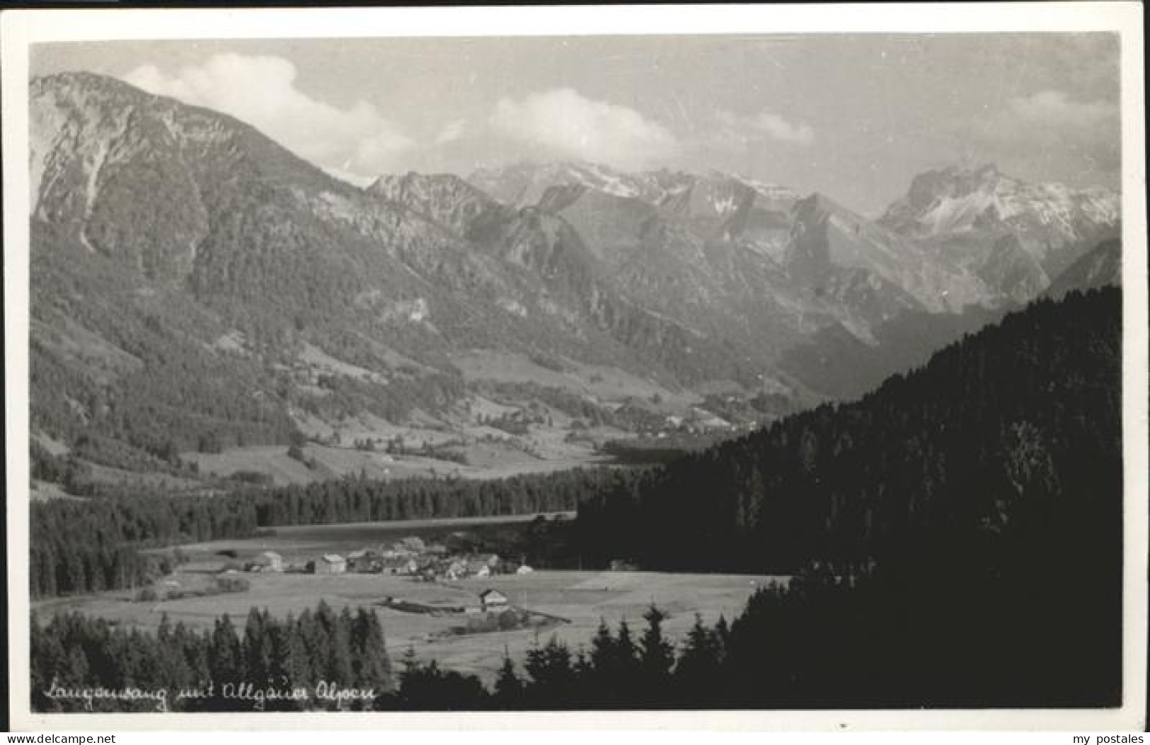 Langenwang Fischen Allgaeuer Alpen