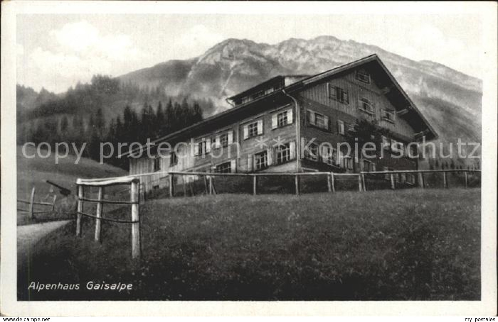 Langenwang Fischen Alpenhaus Gaisalpe