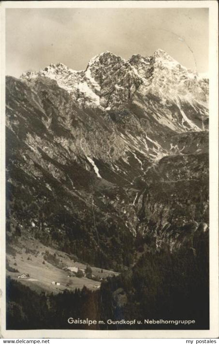 Langenwang Fischen Gaisalpe Gundkopf Nebelhorngruppe