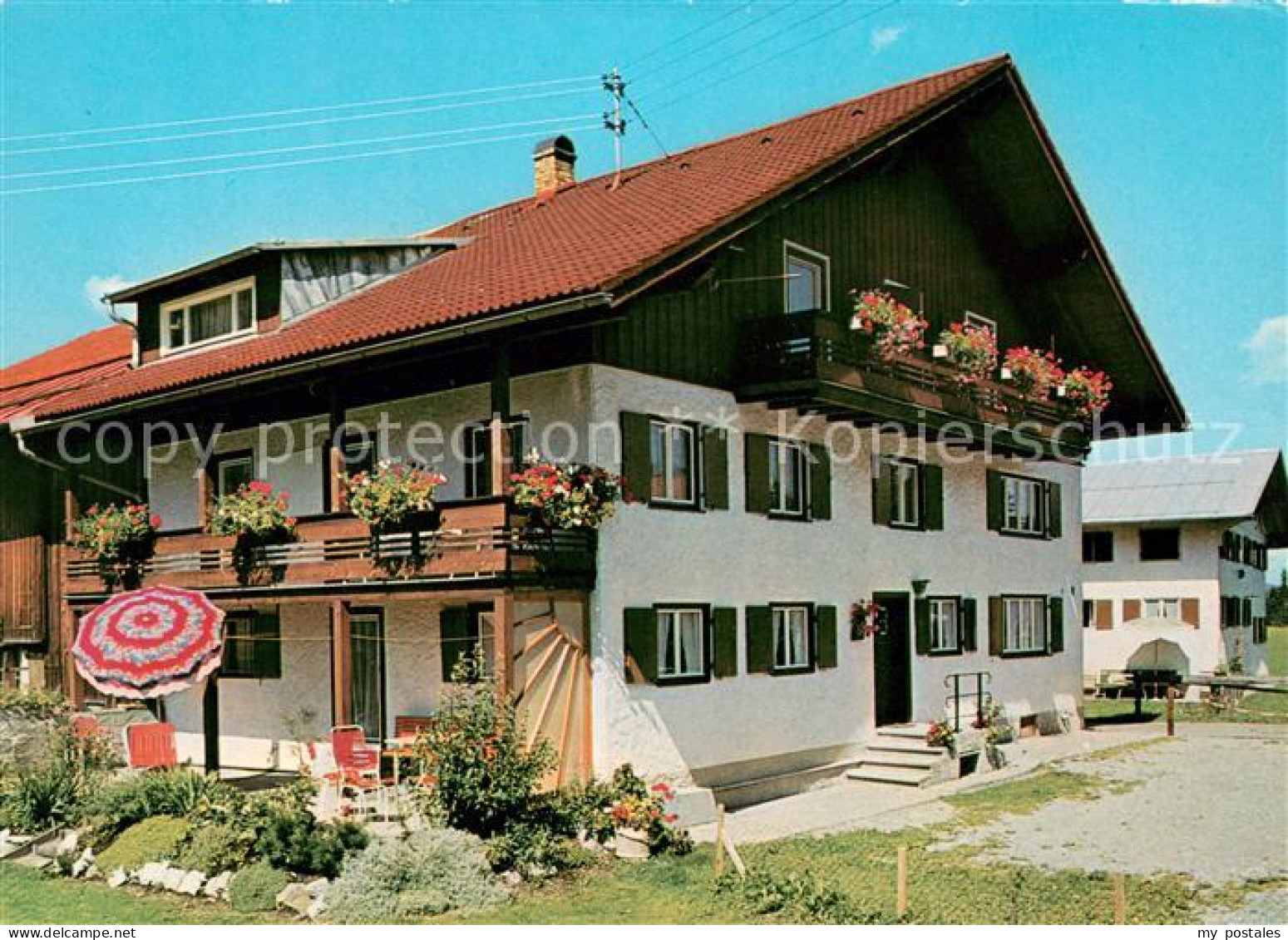 Langenwang Fischen Haus Christine