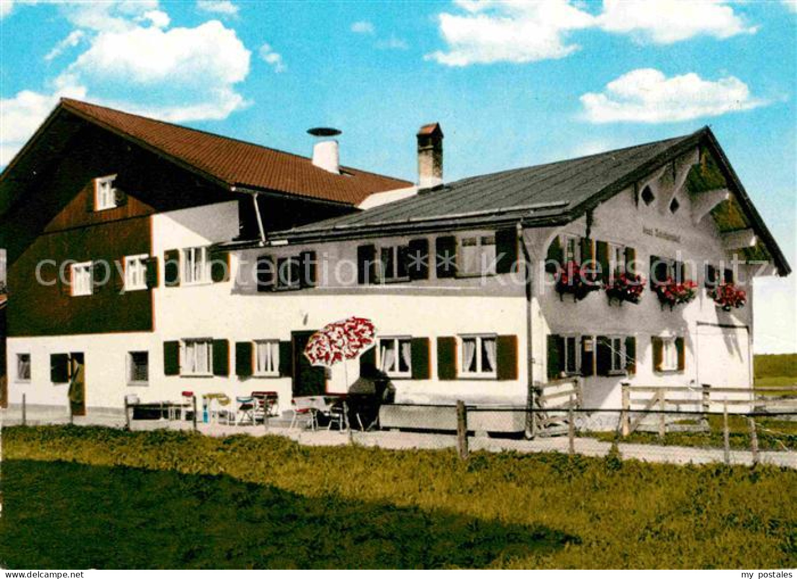 Langenwang Fischen Haus Nebelhornblick