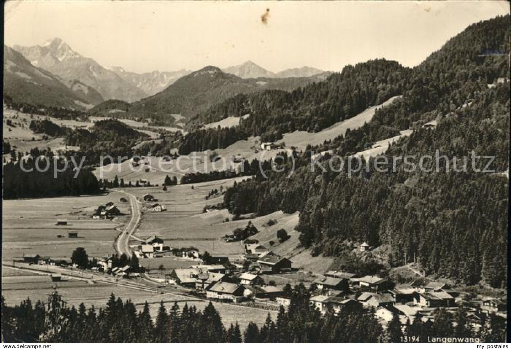 Langenwang Fischen Totalansicht