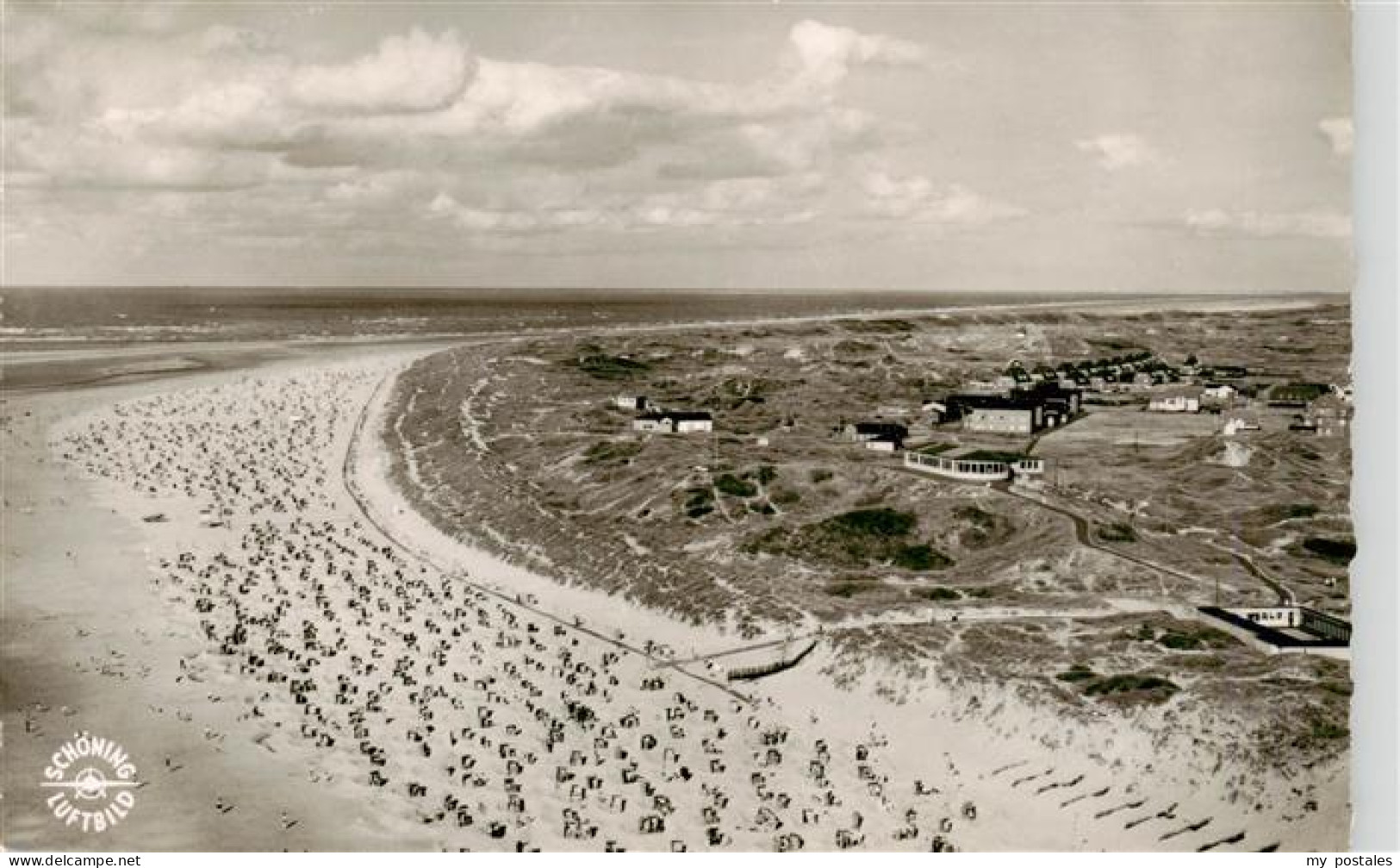 Langeoog Nordseebad Fliegeraufnahme