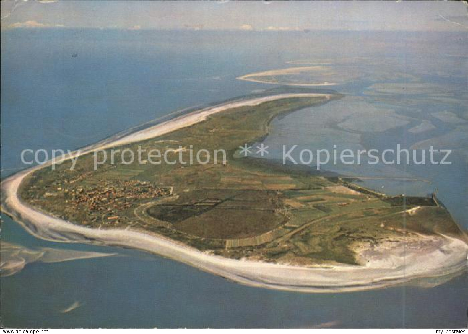 Langeoog Nordseebad Fliegeraufnahme