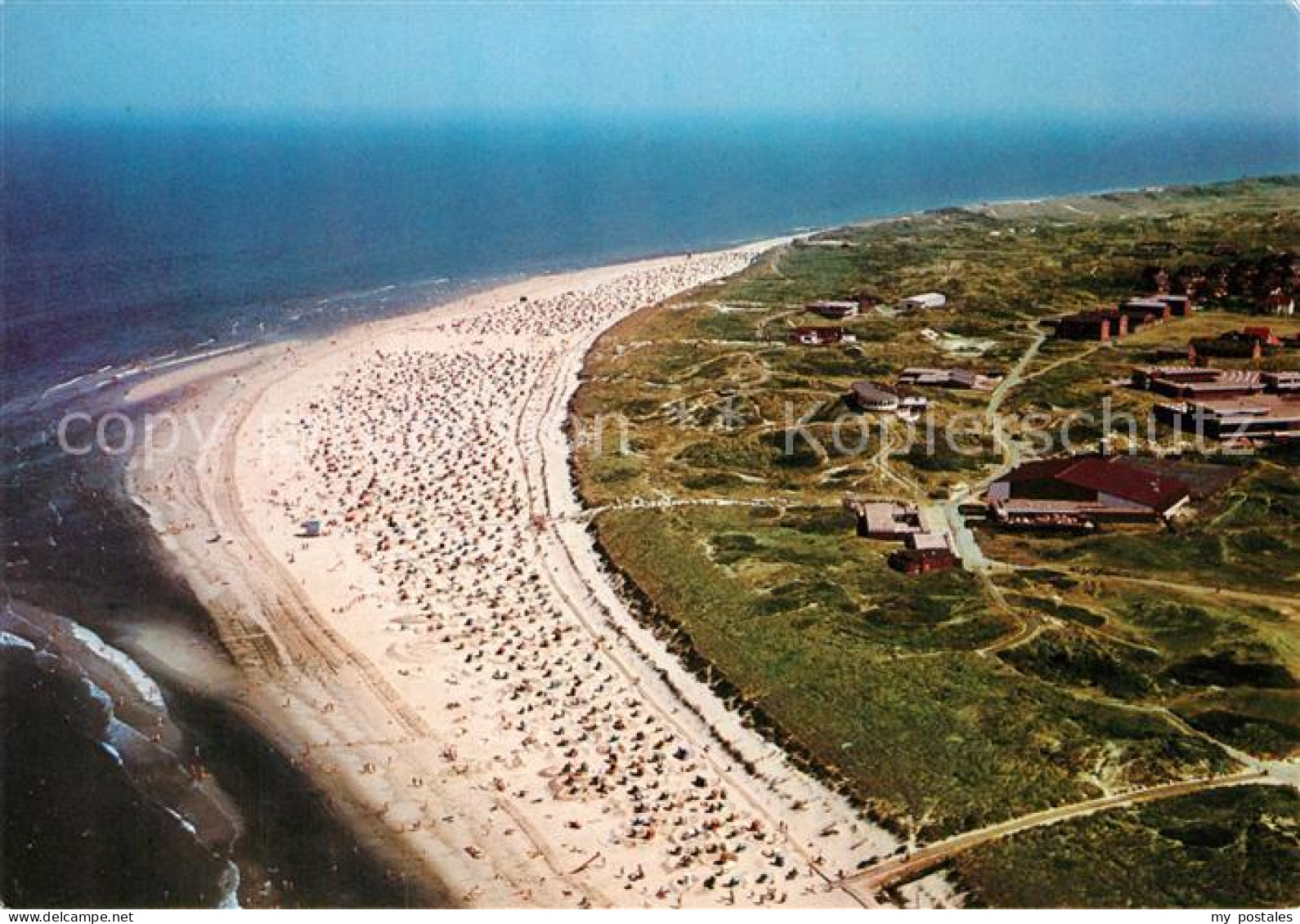Langeoog Nordseebad Fliegeraufnahme