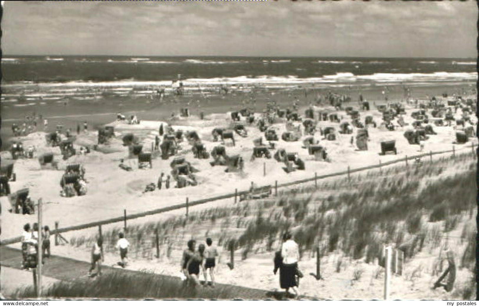 Langeoog Nordseebad Langeoog Strand x 1960