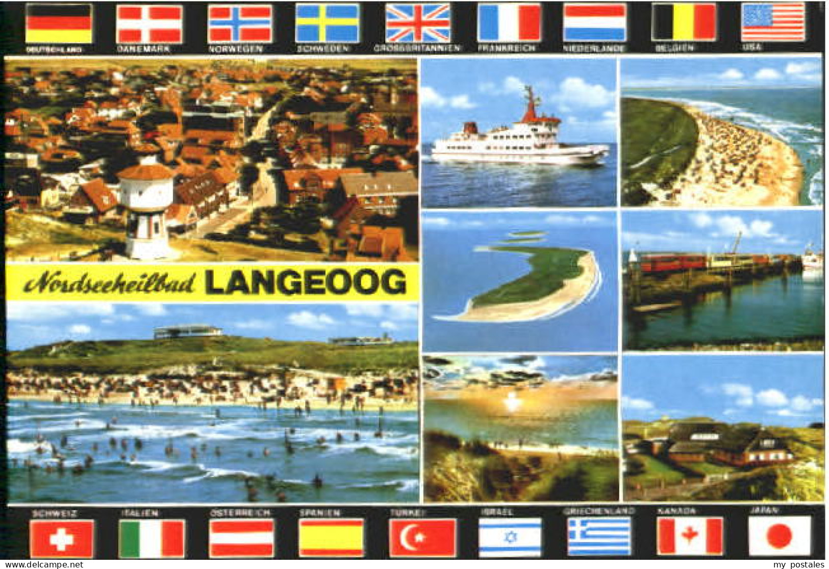 Langeoog Nordseebad Langeoog  x 1985