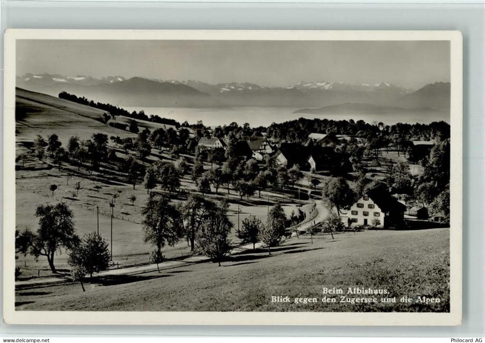 Langnau am Albis Nr. 16374? Beim Albishaus , gute Erhaltung AK Gaberell ... - 13097797