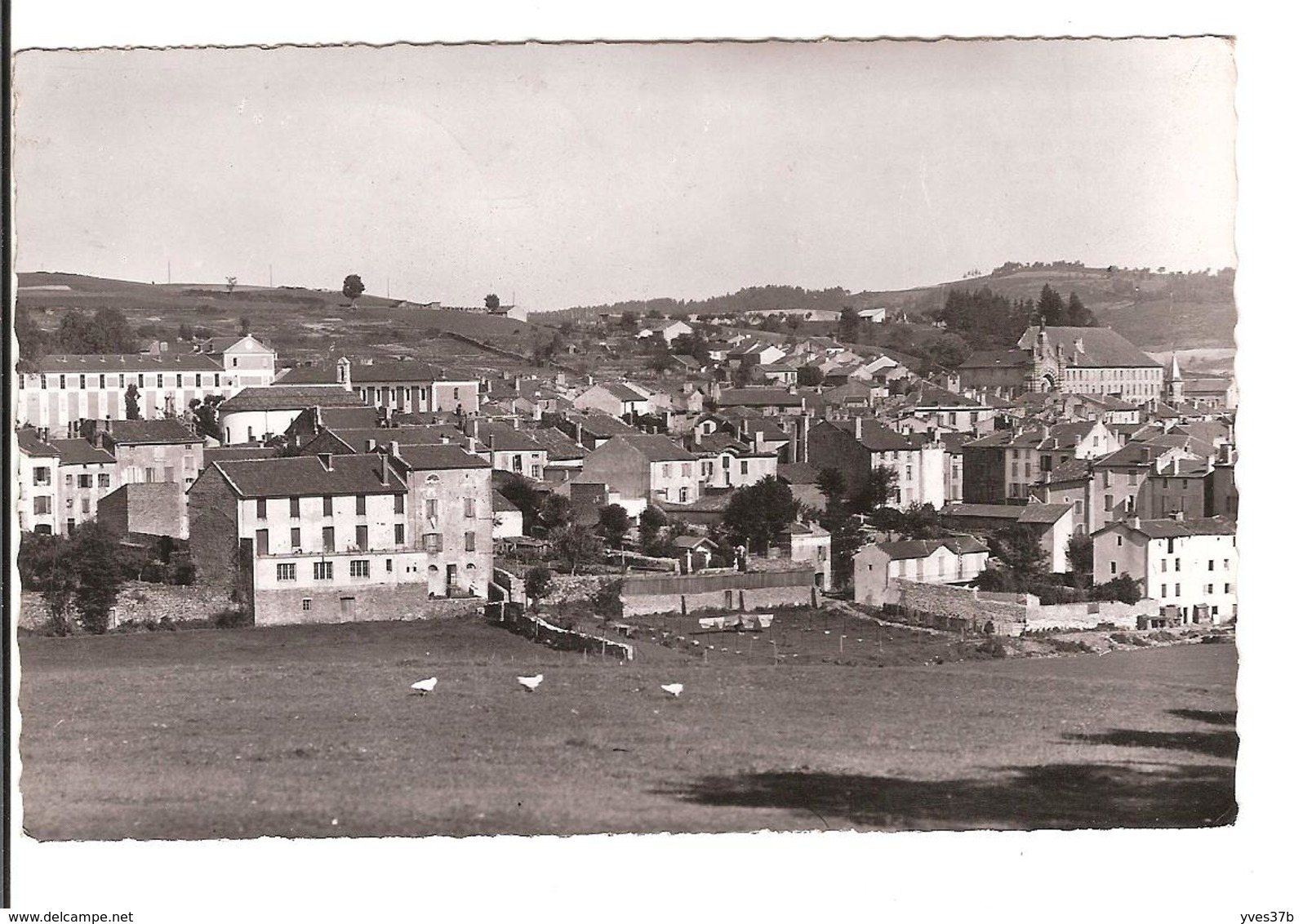 LANGOGNE  - Vue générale, côté sud
