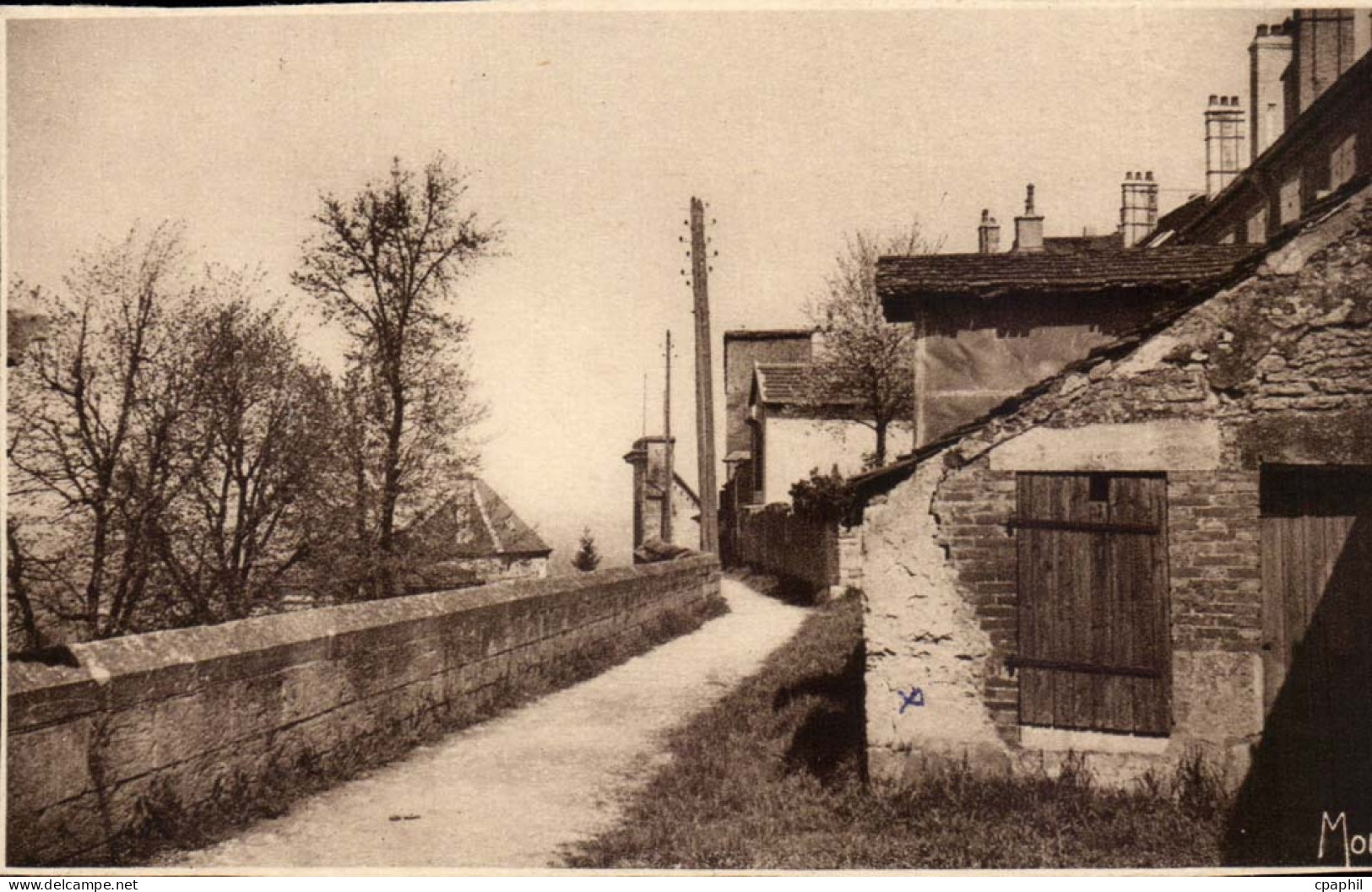 Langres - Petits Tableaux de Langres Les Remparts - CPA