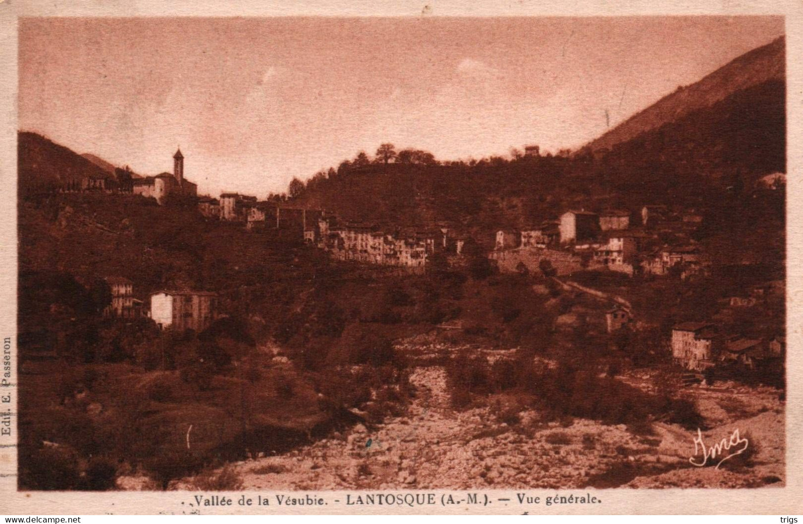 Lantosque - Vue générale