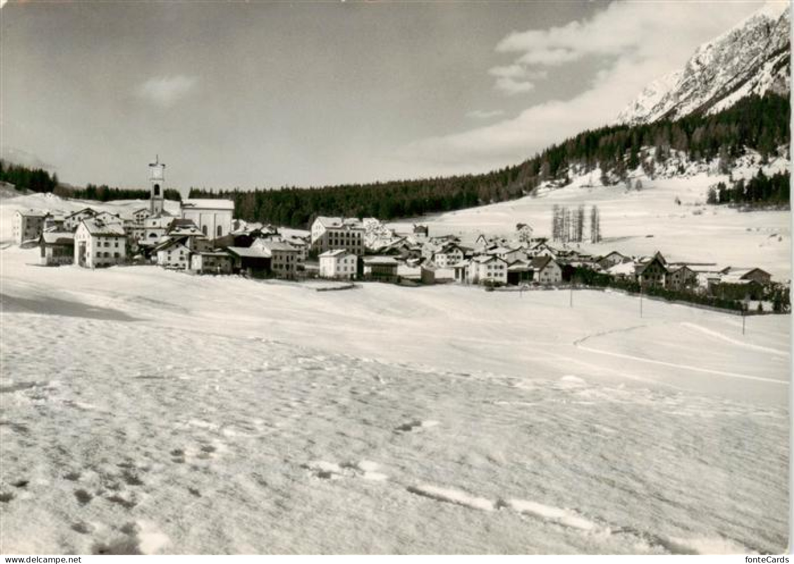 Lantsch Lenz GR Panorama