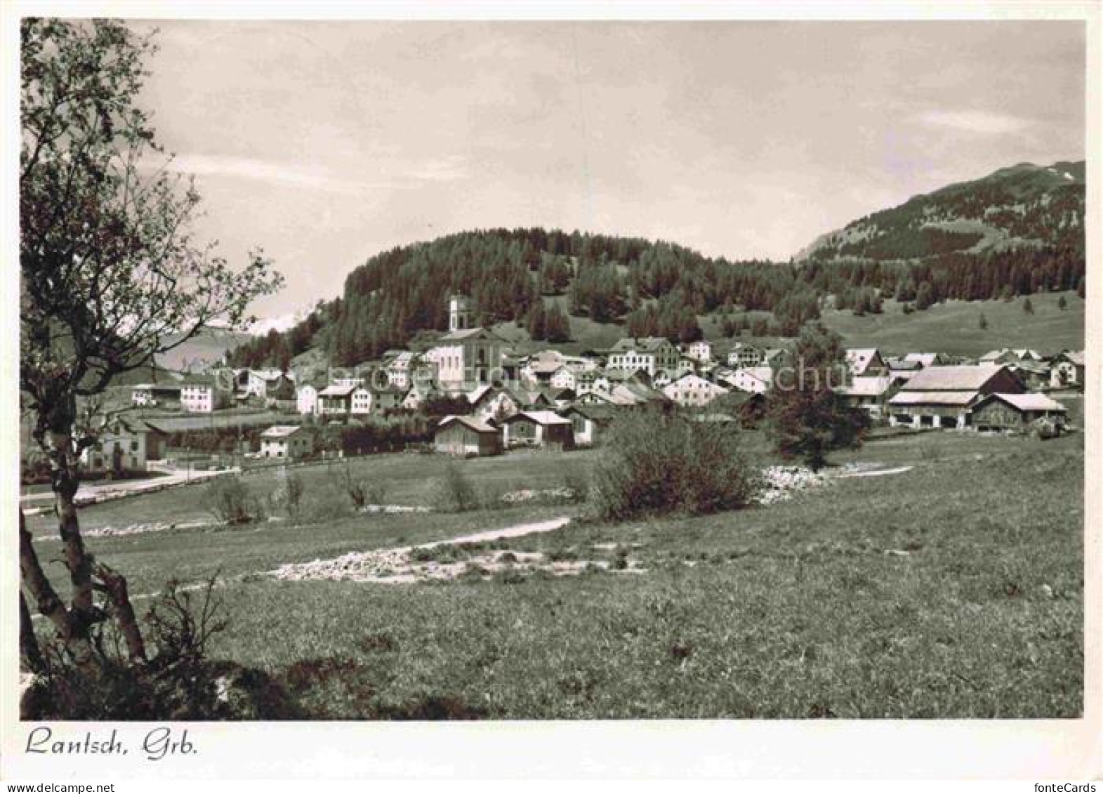 Lantsch Lenz GR Panorama