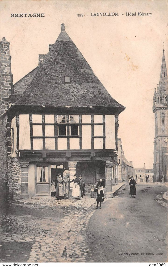 LANVOLLON (Côtes-du-Nord) - Hôtel Kératry