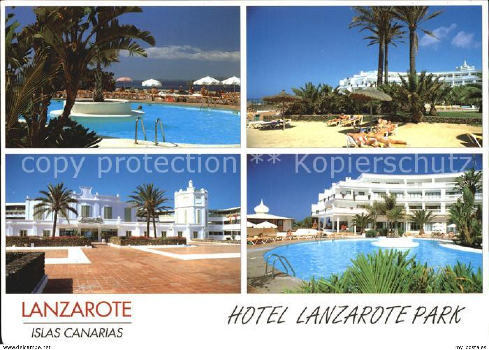 Lanzarote Kanarische Inseln Hotel Lanzarote Park Swimming Pool Strand