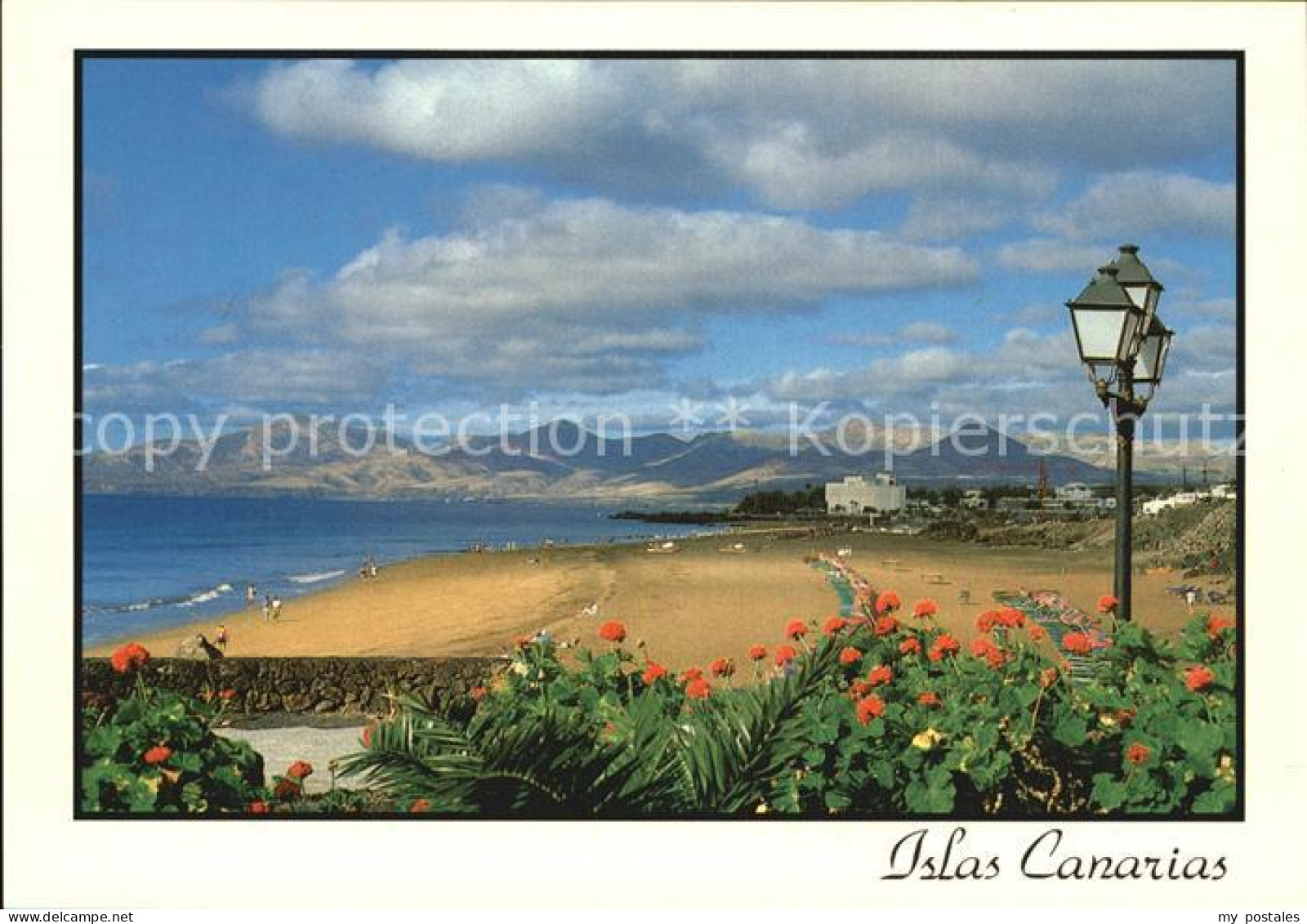 Lanzarote Kanarische Inseln Panorama