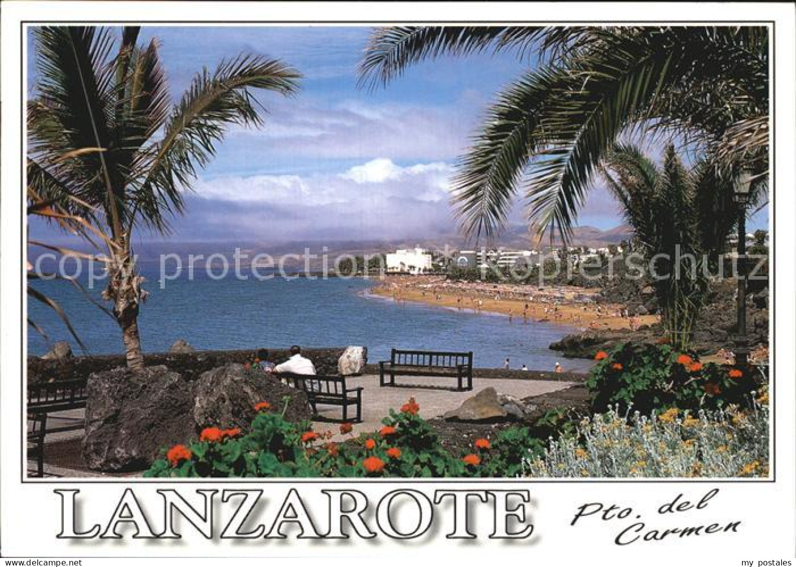 Lanzarote Kanarische Inseln Panorama