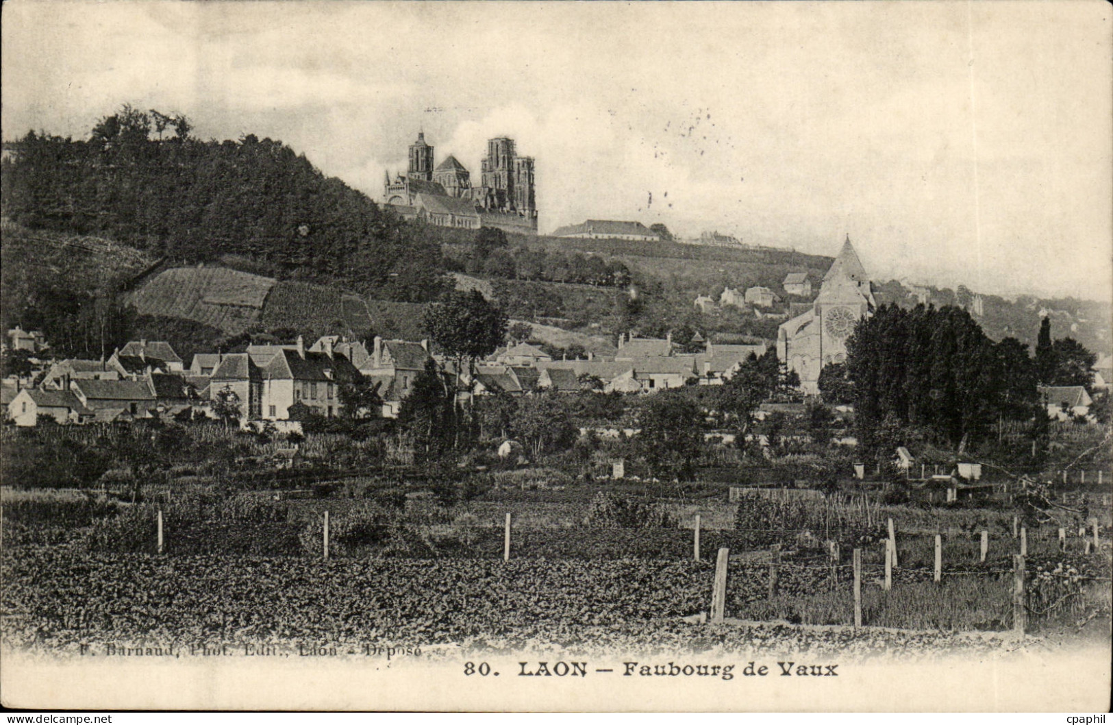 Laon - Faubourg de Vaux - CPA